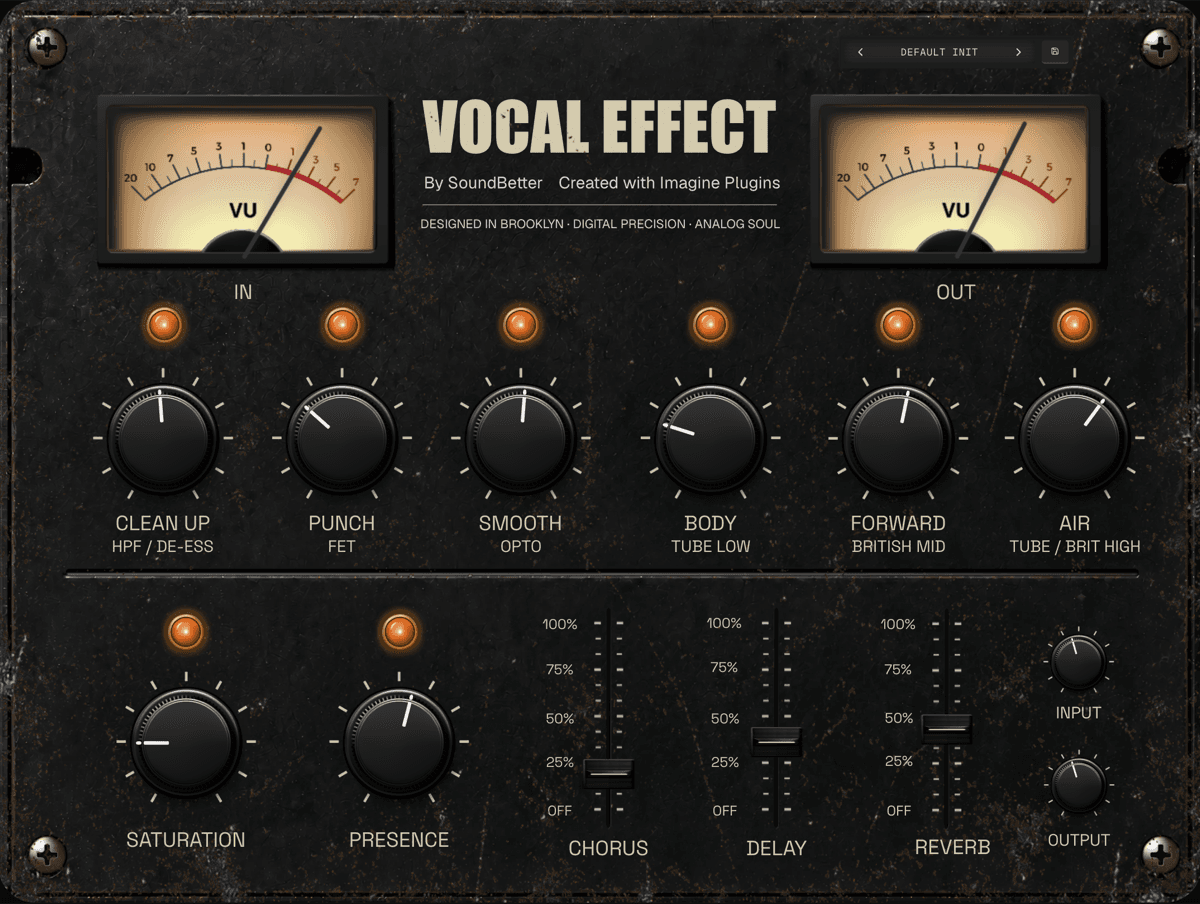 Vocal Effect — a plugin built with Imagine Plugins