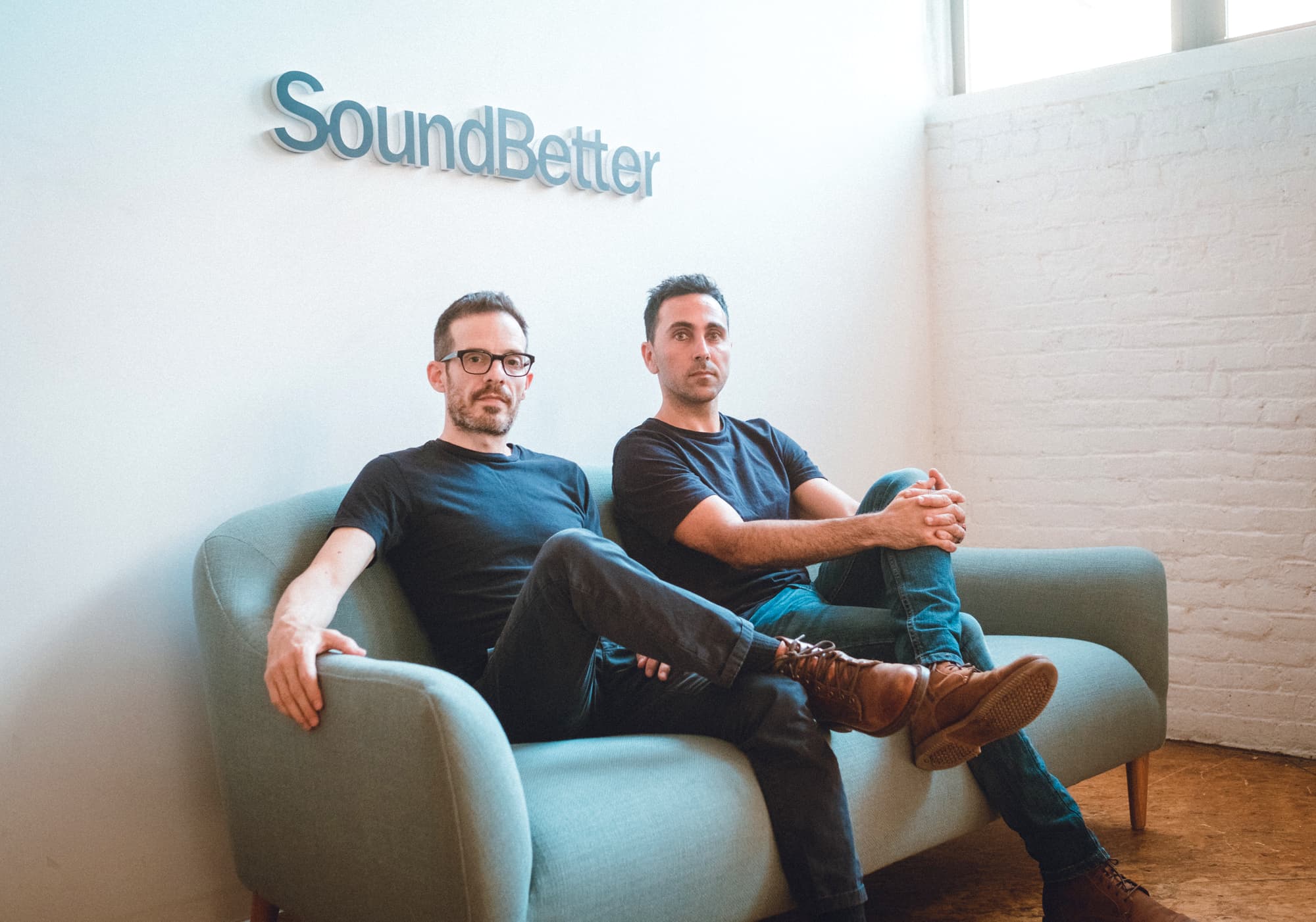 SoundBetter founders Shachar Gilad and Itamar Yunger