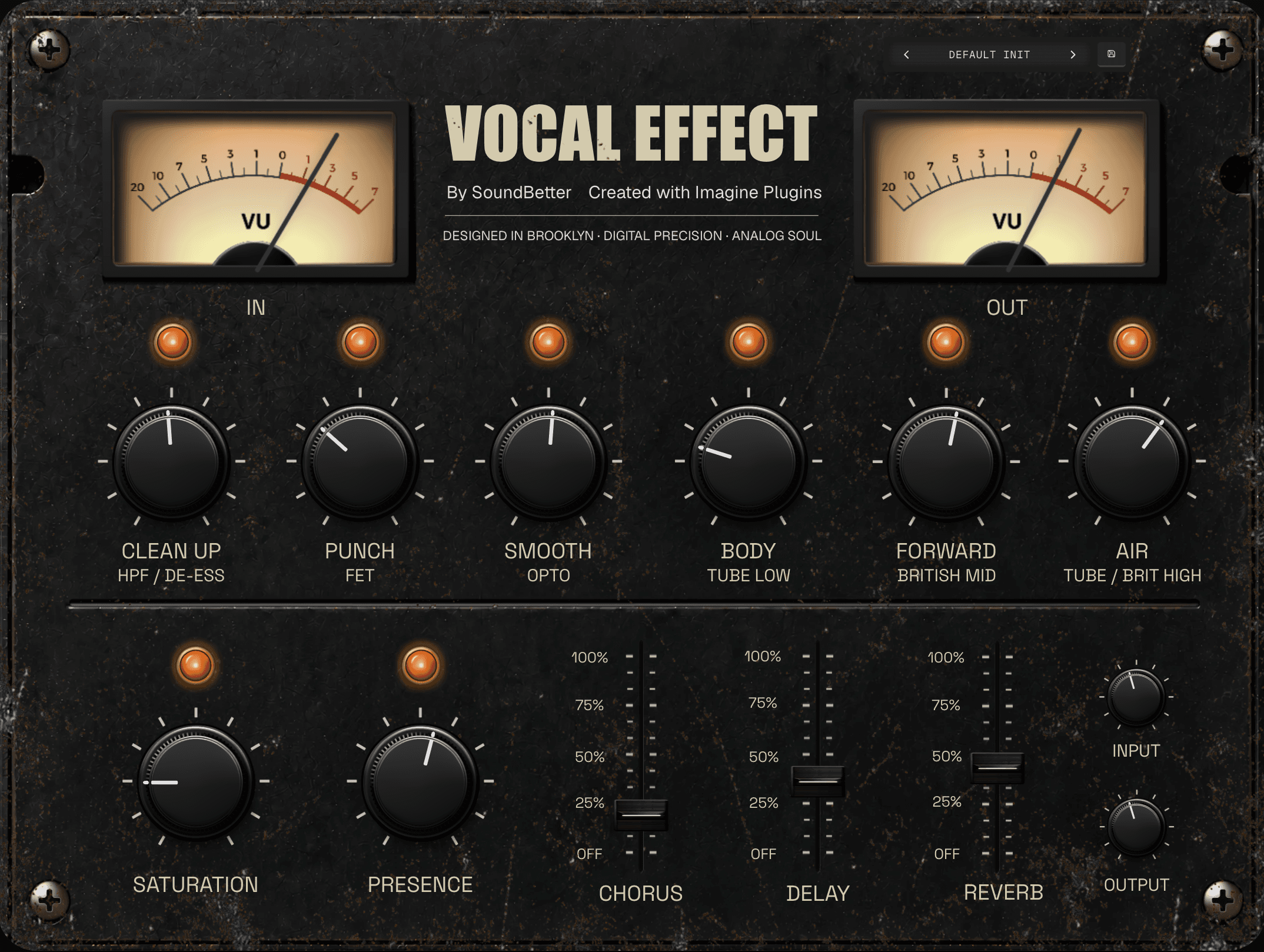 Vocal effect plugin built in Imagine Plugins